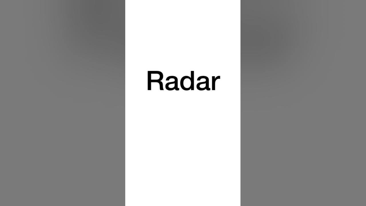 IPhone “Radar” alarm sound effect IPhone “Radar” alarm sound effect