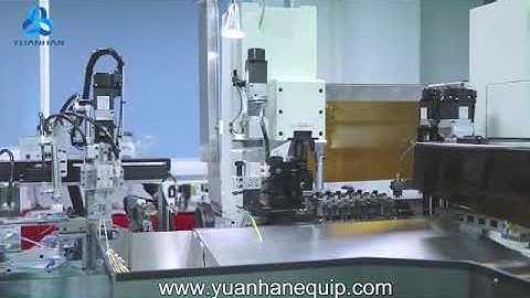 Cable Single End Housing Inserting and Two-ends Connectors Crimping Machine YH-800