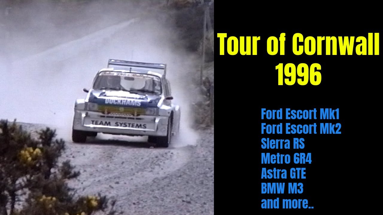 Tour of Cornwall Rally 1996 - YouTube