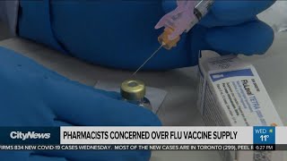 Pharmacists say they are concerned about flu shot supply