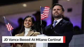WATCH: U.S. Vice President JD Vance Booed at Milano Cortina 2026 Opening Ceremony | AD1Z