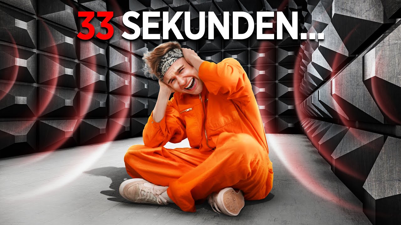 Ich überlebe den LAUTESTEN RAUM der Welt! - Selbstexperiment