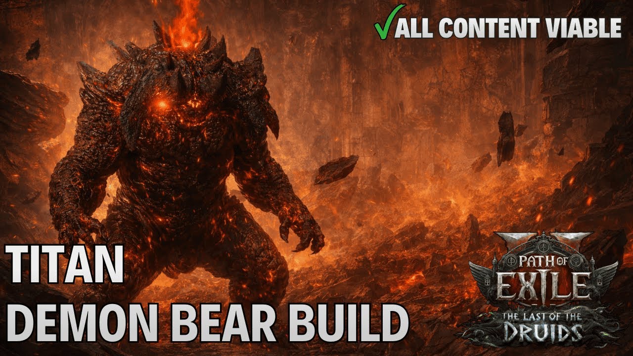 Сборка Титана-Демона-Медведя — Path of Exile 2