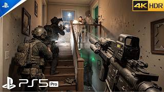 (PS5) Dark Night Raid on a Terrorist Safe House | Realistic Gameplay [4K60FPS] Call of Duty MW screenshot 5