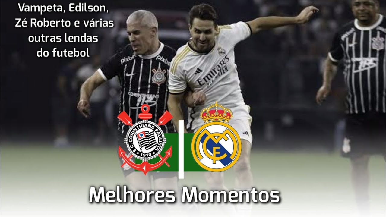 Corinthians 2 x 2 Real Madrid [Melhores Momentos] - Amistoso master ...