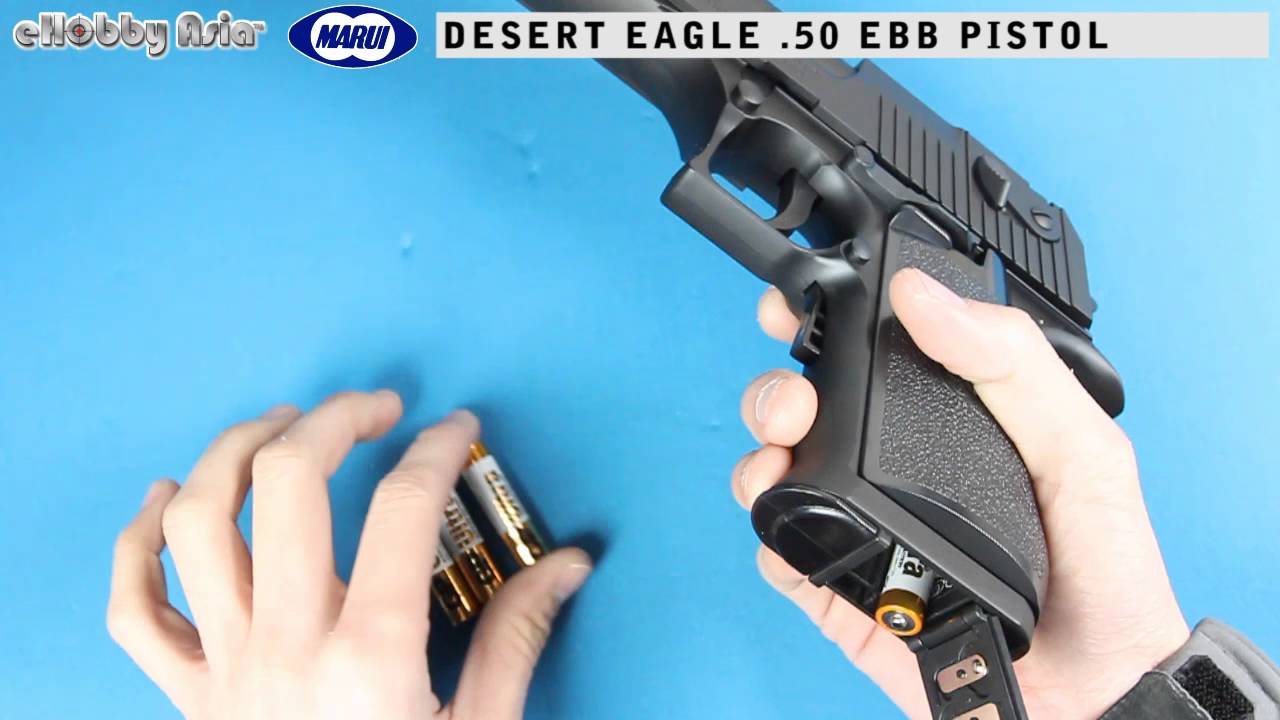 Tokyo Marui Desert Eagle EBB Airsoft Pistol - Silver