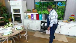 Martha Stewart 12-Piece Floral Melamine Dinnerware Set on QVC