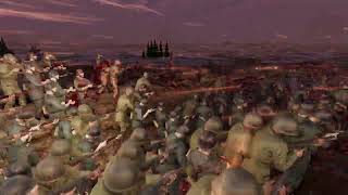 250,000 WWII ARMY VS MASSIVE ARMY WWI | UEBS 2