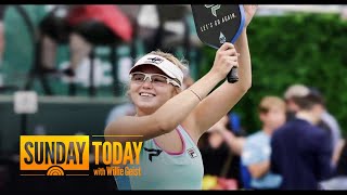Meet the 16-year-old pickleball phenom who defies the stereotypes