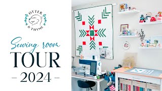 Quilting and Sewing Room Tour 2024