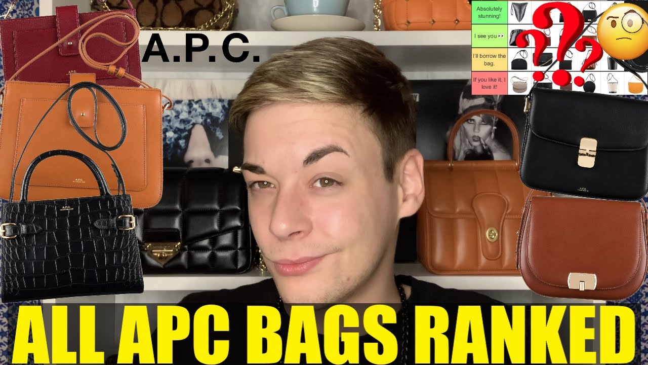 A.P.C. APC Geneve Chain Clutch Crossbody Bag