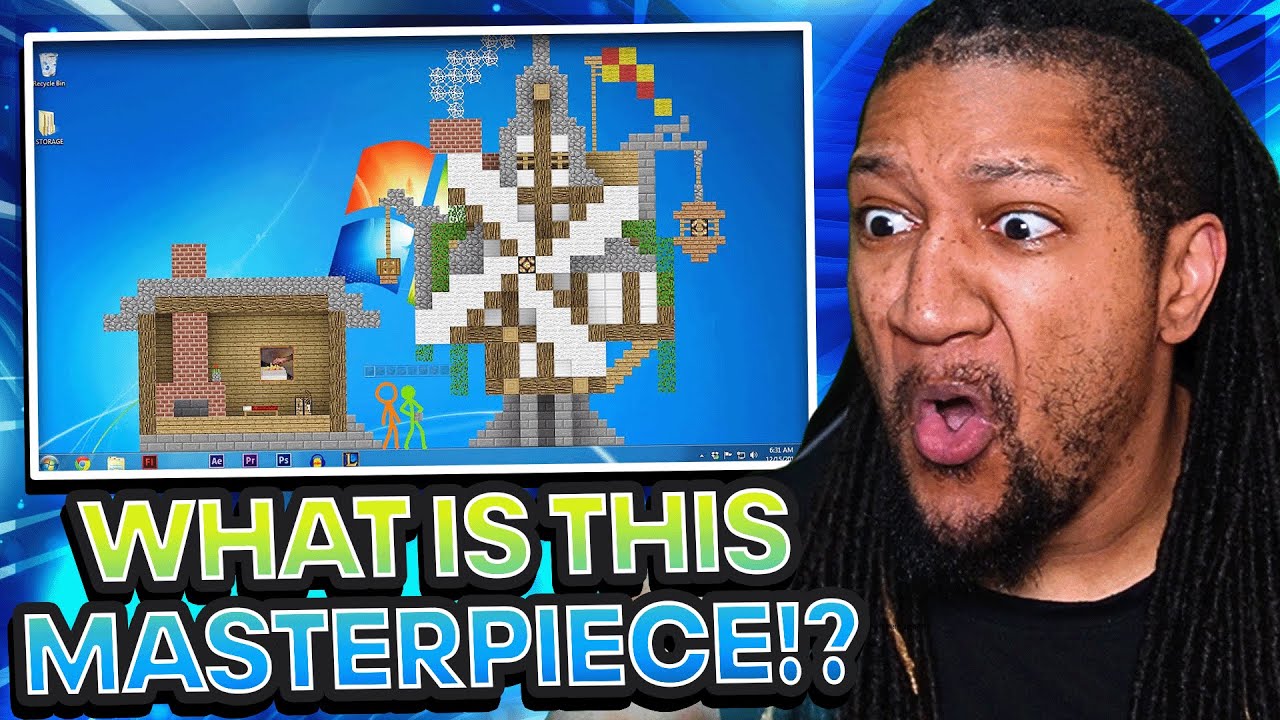 Animation vs. Minecraft (original) | Reaction!