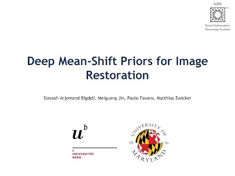 Deep Mean-Shift Priors for Image Restoration (NIPS 2017 Spotlight)