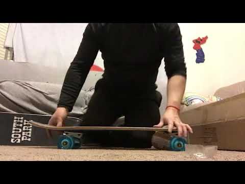 Unboxing Kryptonics Short board and South Park Skate board