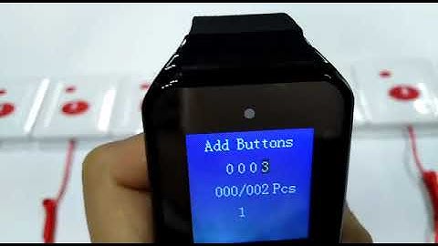 wireless nurse calling system/caregiver pager one watch receiver+multi call buttons