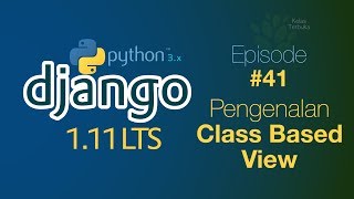 Belajar Django #41 - Pengenalan Class Based View