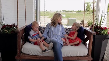 DIY Farm-Inspired Porch Swing Tutorial