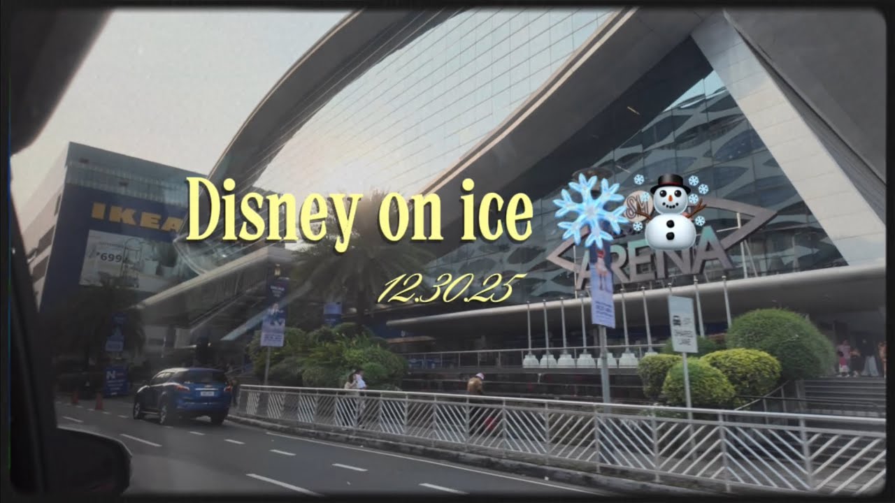 Disney On Ice 2025 with the Family | Magical Night Vlog ✨⛸️ | MOA ARENA