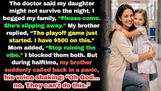 My Family Chose a Playoff Game Over My Dying Daughter. Then the TV Broadcast Was Interrupted... screenshot 2