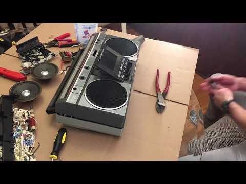 DIY-  Repurpose Broken Boombox w/ Bluetooth and More!
