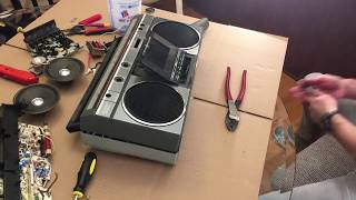 DIY- Repurpose Broken Boombox w/ Bluetooth and More!