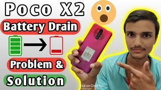 Poco X2 Battery Drain Problem & Solution ||