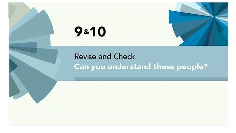 English File 4thE - Pre Intermediate - Revise and Check 9&10