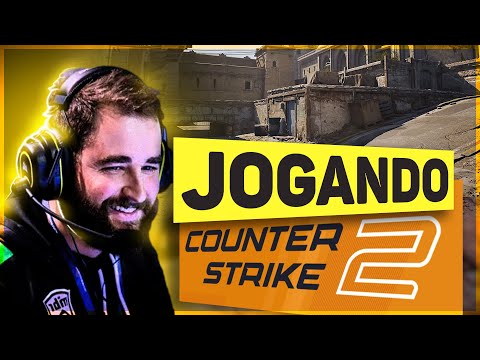 MEU PRIMEIRO JOGO NO COUNTER STRIKE 2!