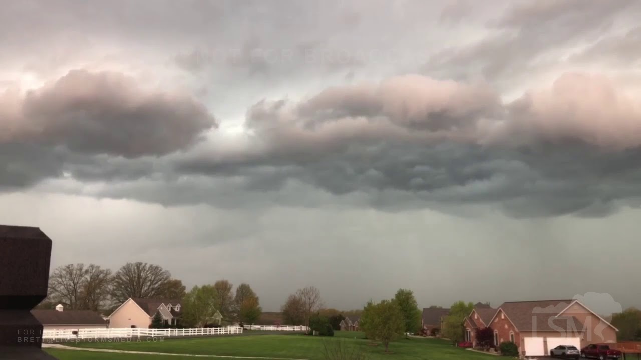 04242020 Wright City, MissouriShelf cloud Timelapse YouTube