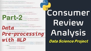 Data Pre-processing | Consumer Review Analysis Using NLP and Machine Learning | Data Science Project
