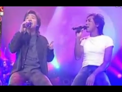 齐秦 2002 音乐大不同 A horse with no name 现场 和声：庾澄庆