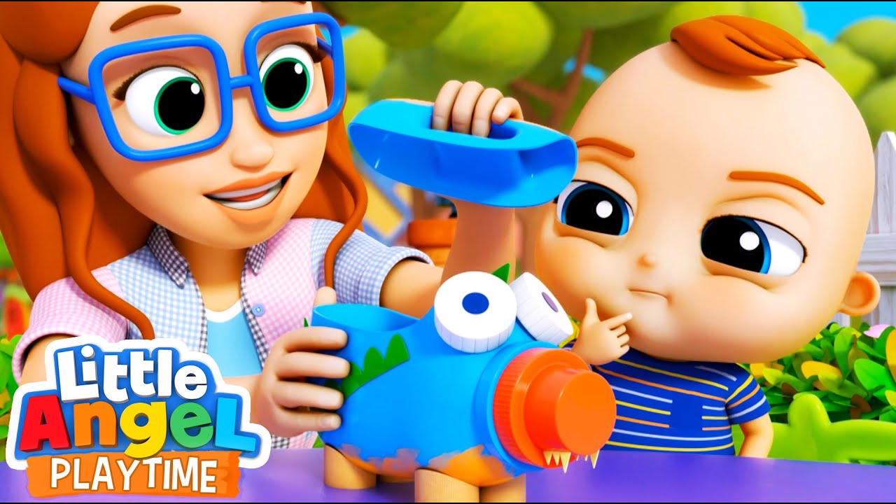 Arts And Crafts At Daycare with Baby John Fun Sing Along Songs by