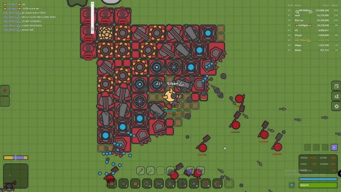 ZOMBS.IO- BEST AFK BASE EVER // 4 PLAYERS AFK FOREVER (new update