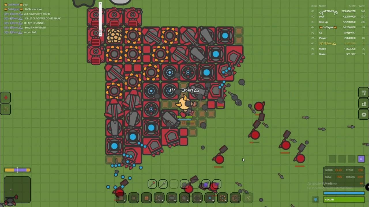 ZOMBS.IO BEST AFK BASE EVER! NEW UPDATE! // 4 PLAYER BASE