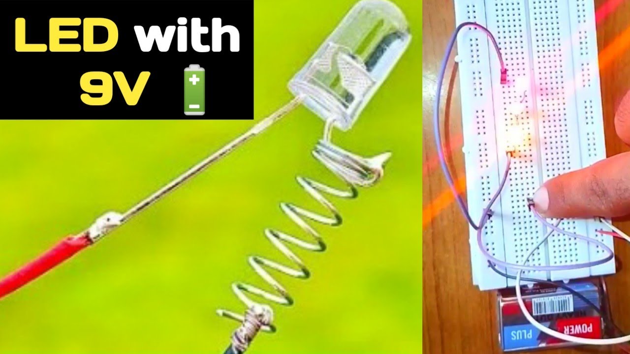 how to connect multiple led light with battery and switch