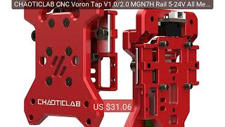 CHAOTICLAB CNC Voron Tap V1.0/2.0 MGN7H Rail 5-24V All Metal C... — Best Buy 2026 | Great Quality!