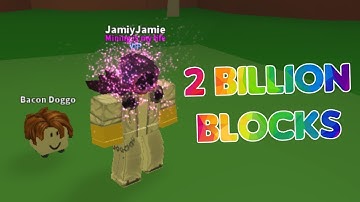 2 BILLION BLOCKS! - Mining Simulator