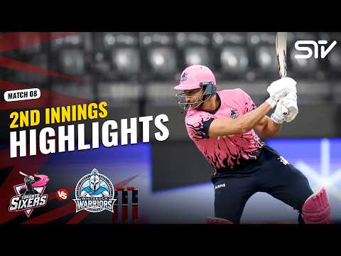 2nd Innings Highlights | Toronto Sixers Vs White Rock Warriors | M 8 | Canada Super 60 2026 | ZQ1J