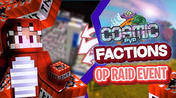 RAIDING THE OP COSMICPVP HOLIDAY RAID EVENT!*300+ IGS,GHASTS + MORE | CosmicPvP Jungle #7 (Factions)