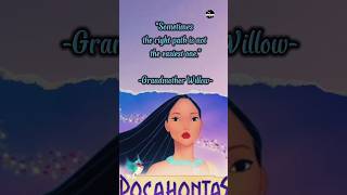 Pocahontas (1995) - Inspiring Movie Quotes