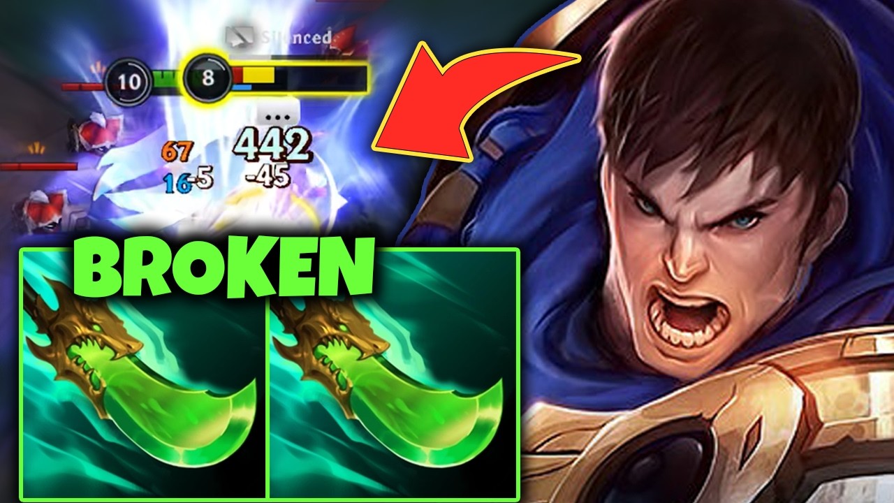 New Rework Item Garen is Now Super Strong in Baron Lane!