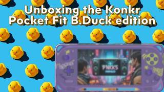 Unboxing the Cutest Handheld Ever Made & It Has No Right Being This Powerful Konkr Pocket Fit B.Duck