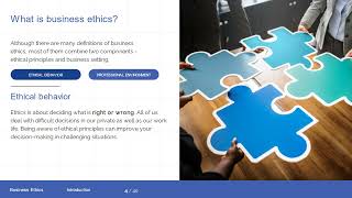 What are Business Ethics