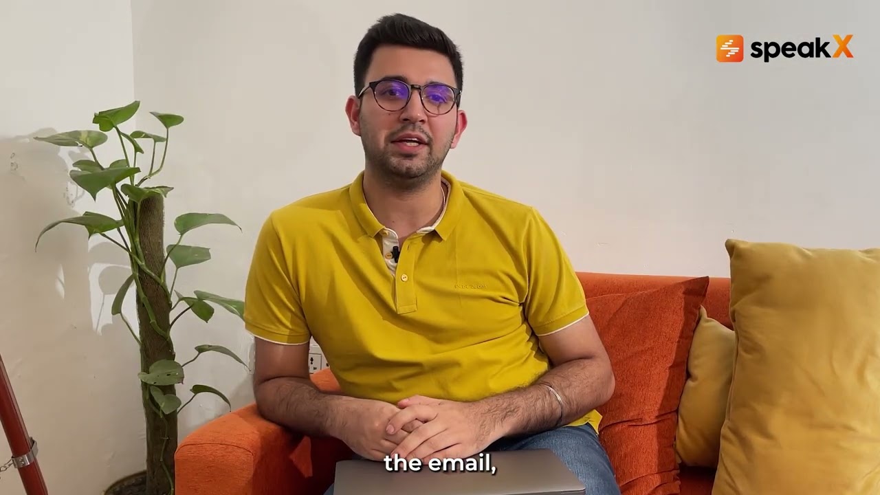 English Speaking | Personal AI Teacher | SpeakX | Confident Speaking