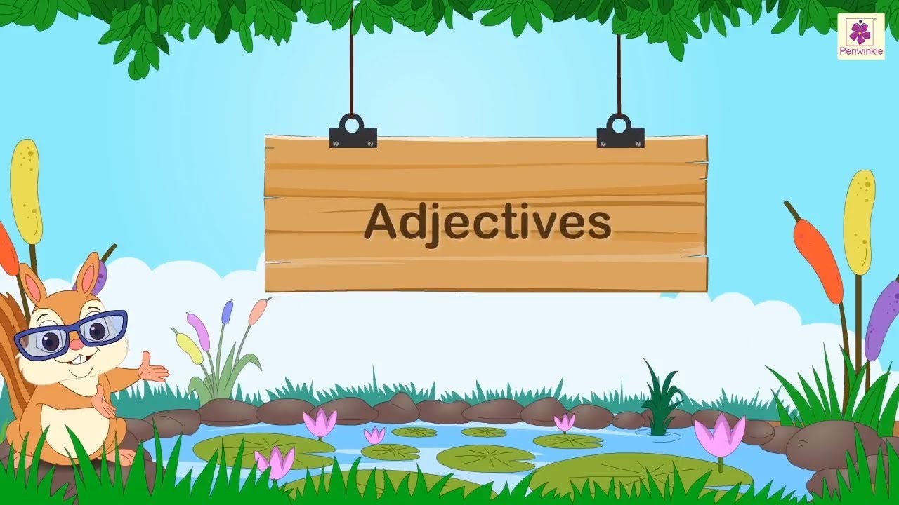 Adjectives | English Grammar  Composition Grade 4 | Periwinkle