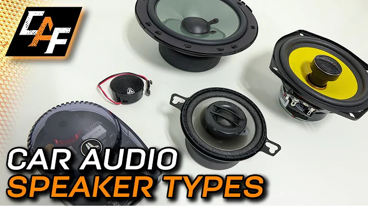 Car Audio Speaker Types EXPLAINED! Tweeters, Mids, Midbass etc!
