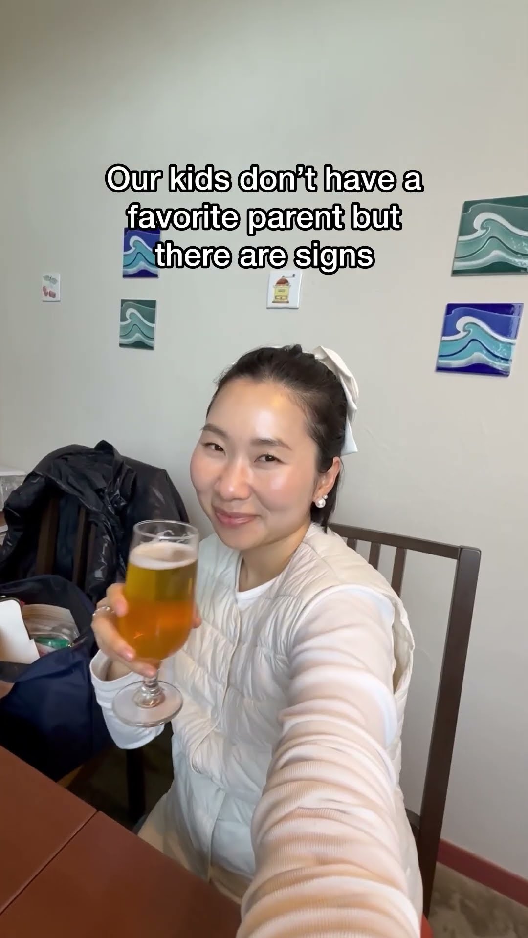Our kids don’t have a favorite parent but there are signs