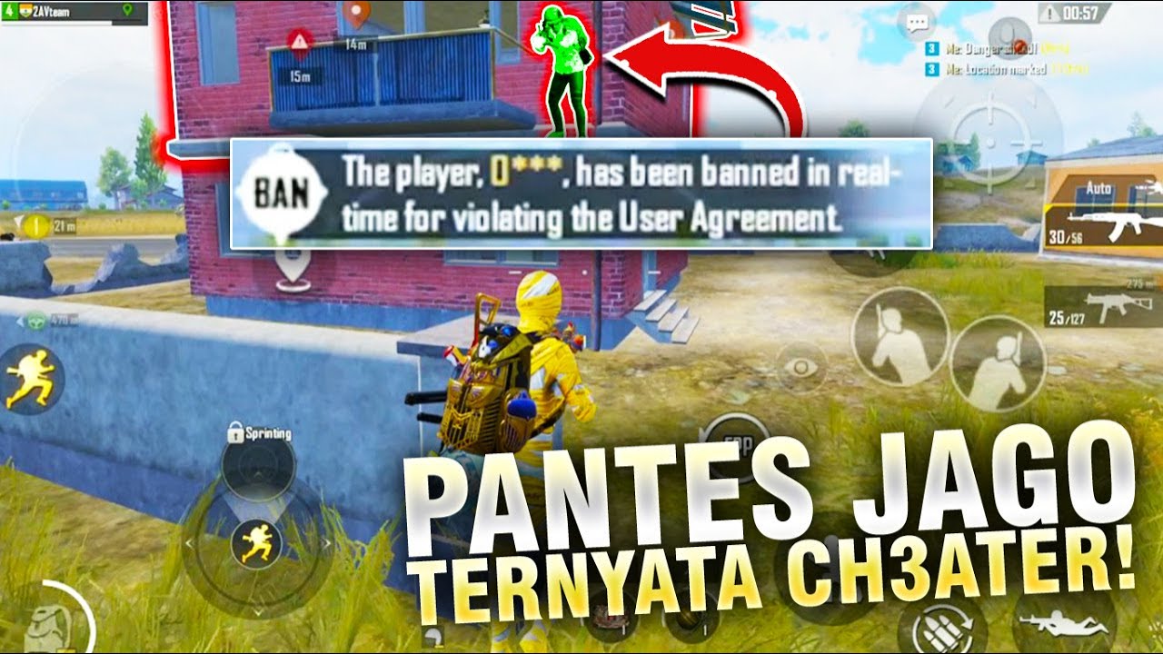 GW KIRA JAGO TERNYATA CH3ATER! LANGSUNG DI BANNED DI GAME! – PUBG MOBILE