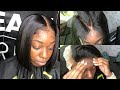 FLAWLESS Lace closure sew in | How to sew in tracks | ERICKA J