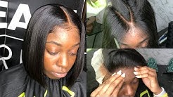 FLAWLESS Lace closure sew in | How to sew in tracks | HAIRBYERICKAJ.COM